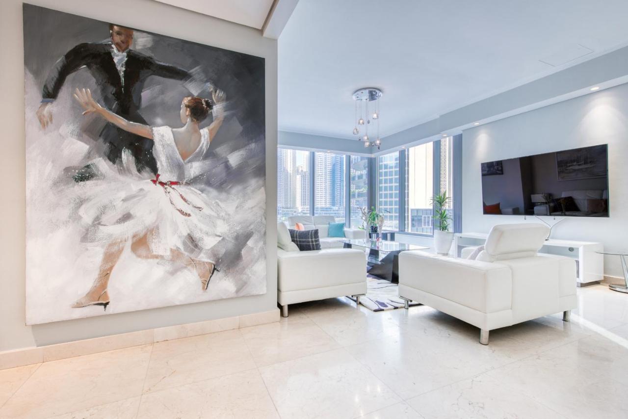 Maison Privee - Big, Bright, Luxury Marina Views Apt Next To Beach Dubai Luaran gambar