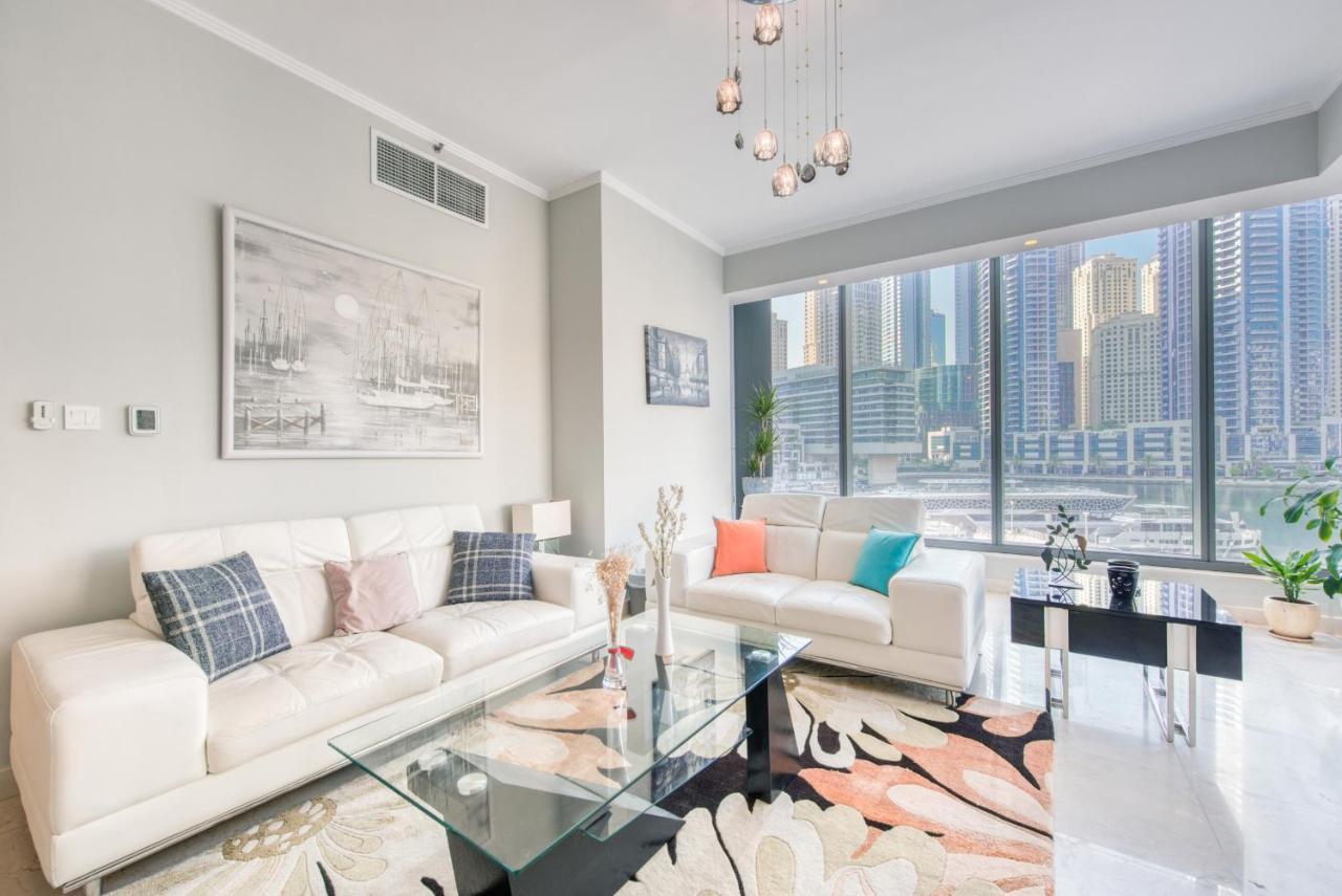 Maison Privee - Big, Bright, Luxury Marina Views Apt Next To Beach Dubai Luaran gambar