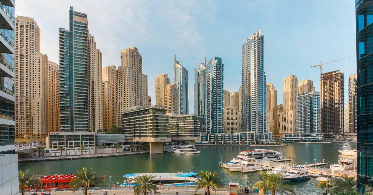 Maison Privee - Big, Bright, Luxury Marina Views Apt Next To Beach Dubai Luaran gambar